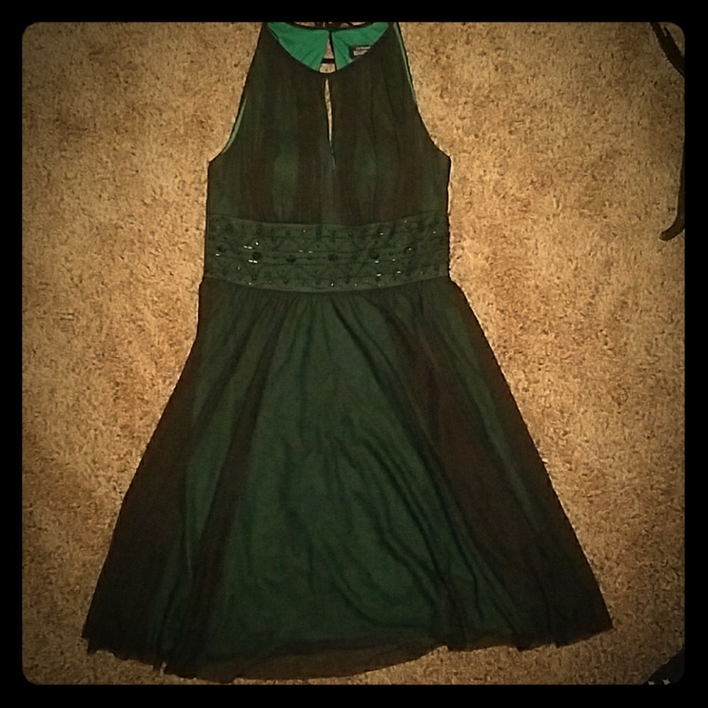 La Nouvelle Renaissance Green Dress